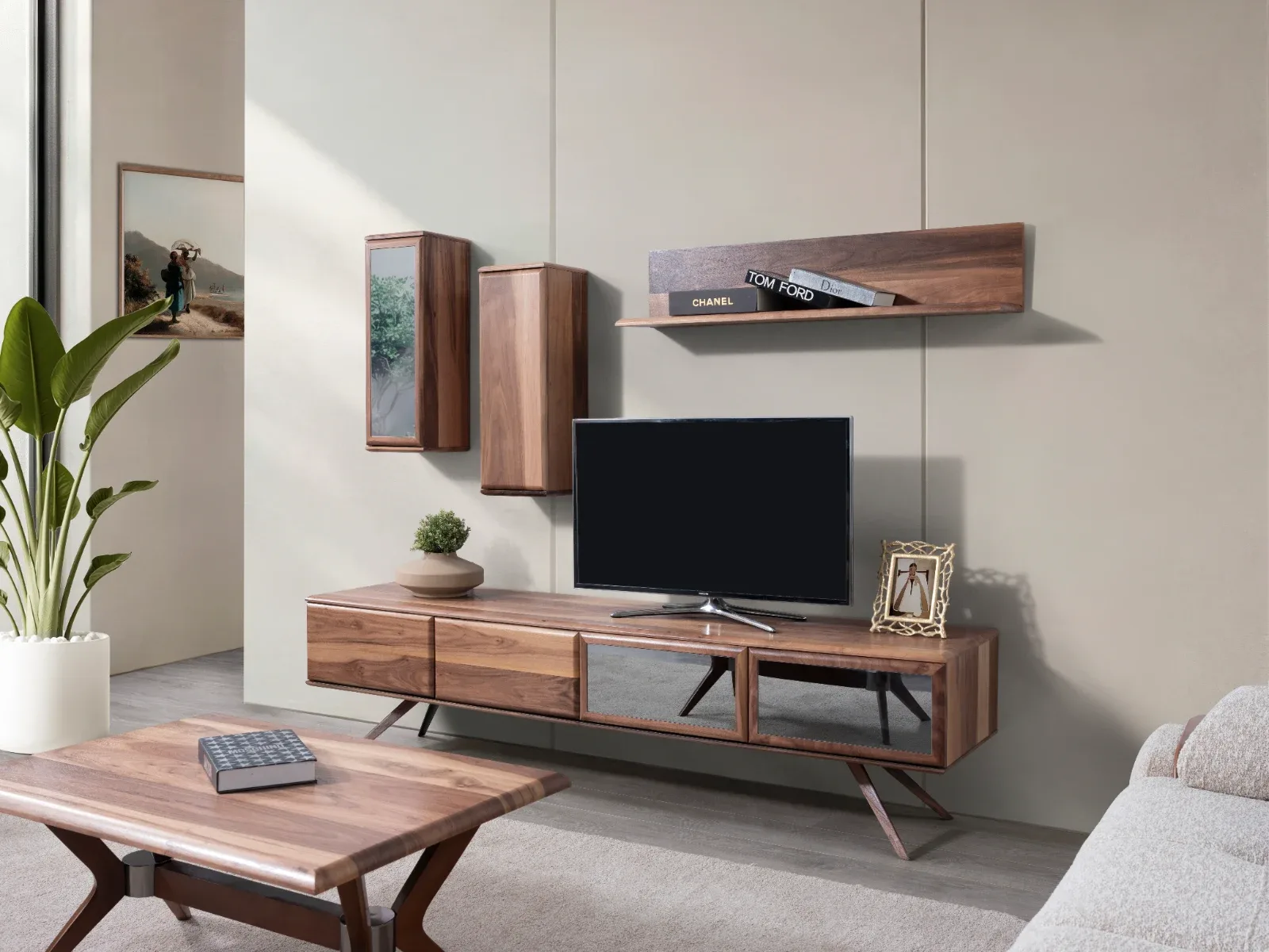 BUGATTİ TV ÜNİTESİ – KAHVE